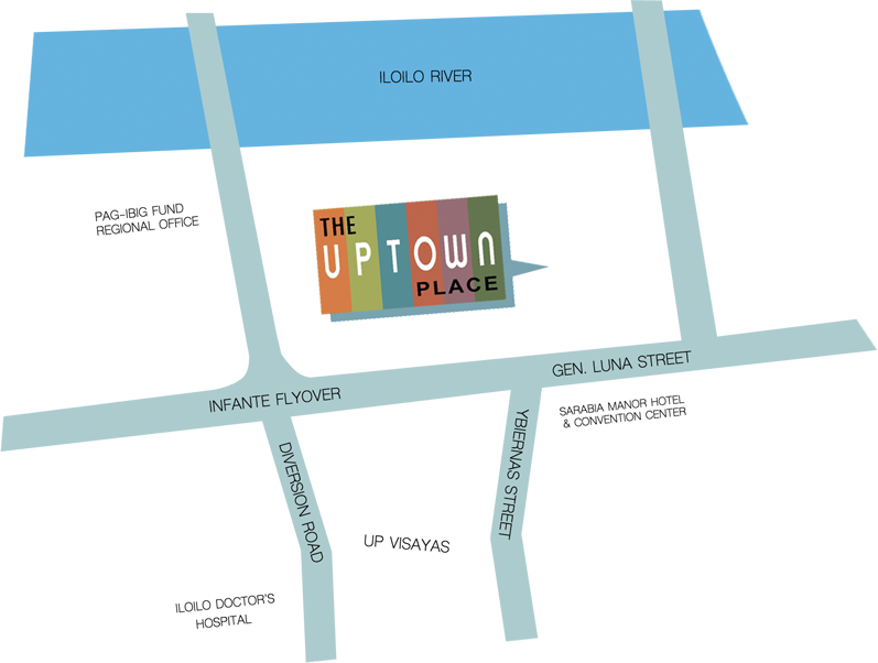 The Uptown Place Map